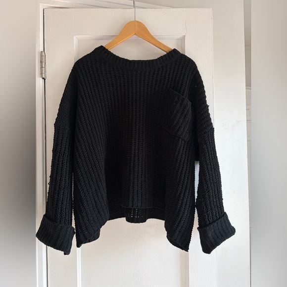 Sweaters - Cozy Black Knit Sweater